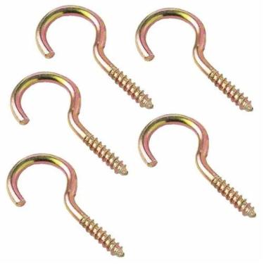 Imagem de 100 Gancho para Madeira com Rosca 15x30 - Starfer