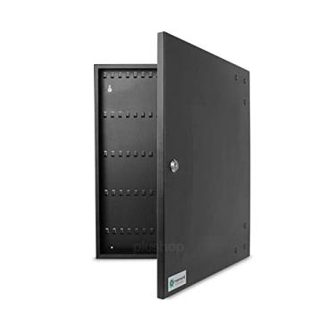 Imagem de Claviculário Porta Chaves de Parede para 100 chaves Preto Ornament