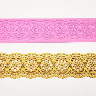 Imagem de Tapete De Silicone Para Bolo Rendas De Açucar R20