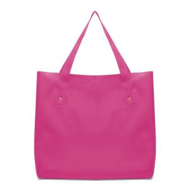 Imagem de Bolsa Sacola Rosa E Necessaire Feminina - Âmago