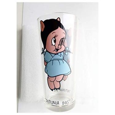 Imagem de Vintage 1973 Pepsi, Petúnia Pig Copo de Vidro, Edição Especial, 16,25 cm
