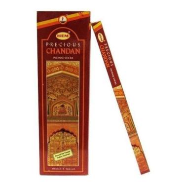 Imagem de Incenso Hem Precious Chandan Box Com 25 Caixinhas 8 Varetas