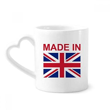 Imagem de Feito no Reino Unido Country Love Caneca Café Cerâmica Copos Copo Coração Vidro