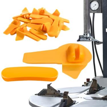 Imagem de Suporte para trocador de pneus, 20 peças de suporte para trocador de pneus, cabeça de pato amarela para máquina de pneu, ferramenta de cabeça de pato, protetor de aro acessórios de máquina de pneu