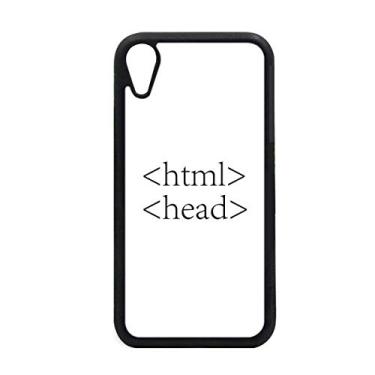 Imagem de Capa HTML para iPhone XR de Declaração do Programa de Programação para proteção de telefone Apple
