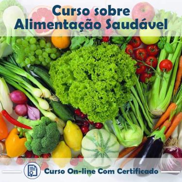 Imagem de Curso online em videoaula sobre Comida Saudável com Certificado + 2 brindes