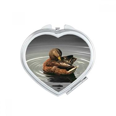 Imagem de Organismo Cisne fotografia animal espelho coração viagem ampliação portátil bolso maquiagem