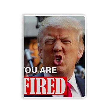 Imagem de Caderno American Great Interesting com imagem irritada capa de goma Diário capa macia