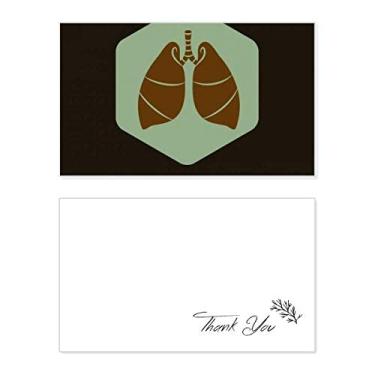 Imagem de Órgãos pulmões órgãos corporais, cartão de agradecimento, papel de aniversário, agradecimento de casamento