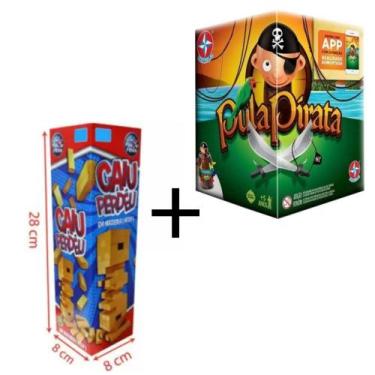 Kit Jogos de Tabuleiro Pula Macaco + Pula Pirata + Pula Pipoca - Estrela -  PRODUTO ORIGINAL