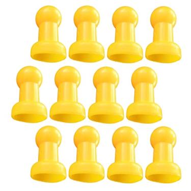 Imagem de de trampolim 1 polegada de diâmetro protetora de extremidade de plástico para gancho de de trampolim