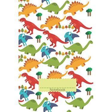 Imagem de Dinosaur - Primary Composition Notebook : Handwriting Practice Book: Dinosaur Jurassic - themed Composition Handwriting Practice Book (white) Dotted ... story journal sketchbook diary composition