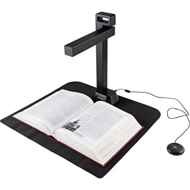Imagem de IRIScan Desk 6 Pro: 13MP|21MP Extrapolado|30PPM|A3Scanner|USB|Scanner portátil|Scanner de livros |OCR 138 |Visualizador|AI Applatizando Curvatura do Livro|Digitalização Automática|WinMac