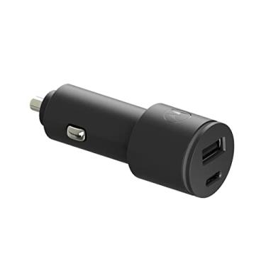 Imagem de Motorola, Carregador Veicular Turbo Power™ 45W, Porta USB-A e USB-C