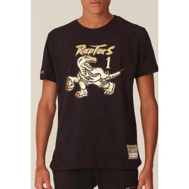 Imagem de CAMISETA MITCHELL & NESS NBA TORONTO RAPTORS MCGRADY GOLD-Masculino