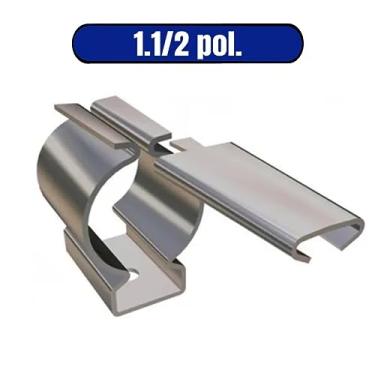 Imagem de Abraçadeira Tipo D com Cunha 1.1/2 pol. - AIEDEM (ABDC005)