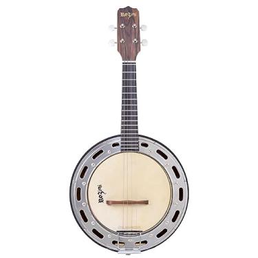 Imagem de Banjo Rozini Elétrico 4 Cordas Estudante Caixa Larga Fosco