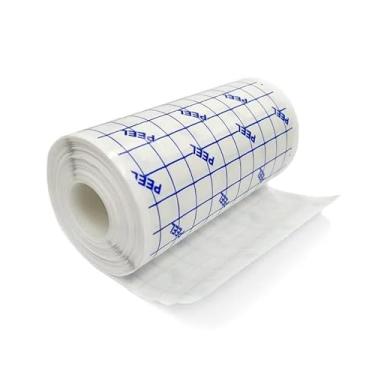 Imagem de Filme Adesivo Transparente Para Curativo Proteção Película Protetora 10 X 01 Metro Fácil Visualização Prático E Seguro