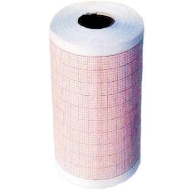 Imagem de Papel Para Ecg Eletrocardiografos ECG 80x20 Cx C/ 5 Bobinas