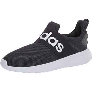 Imagem de adidas Tênis de corrida feminino Lite Racer Adapt, Preto/branco/branco, 35