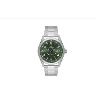 Imagem de Relogio Orient Masculino Solar Prata Verde Mbss1446 E2Sx
