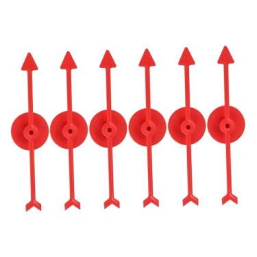 Imagem de Toyvian 6 Unidades Ponteiro giratório de plástico seta giratória setas de roda de loteria brinquedos toca discos rotação de seta de jogo de plástico setas rotativas Área de Trabalho Girar