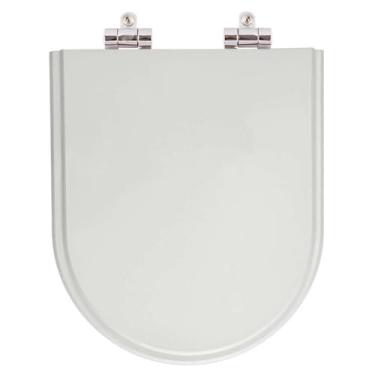 Imagem de Assento Sanitario com Amortecedor Oxford Cinza para Vaso Deca