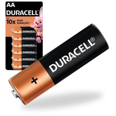 Imagem de Pilhas alcalina AA 12 unidades Duracell