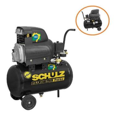 Imagem de Compressor Ar 8,6Pés Pratiko Csi 8,6 25L 220V Schulz
