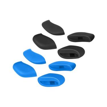 Imagem de Mryok Almofadas de nariz de substituição para óculos de sol Oakley Flak 2.0/Flak Jacket - Opt, Azul celeste e preto, One Size