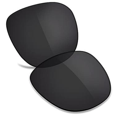 Imagem de TRUSHELL Lentes de reposição polarizadas para óculos de sol Ray-Ban Wayfarer RB2140 54 mm preto escuro - Polarizado