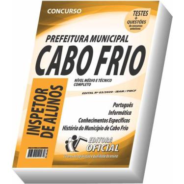 Imagem de Apostila Prefeitura De Cabo Frio - Inspetor De Alunos - Curso Oficial