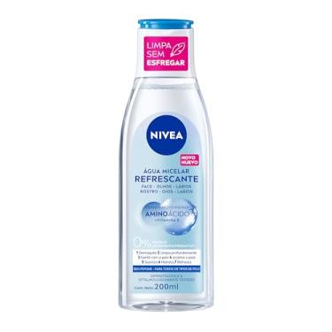 Imagem de NIVEA Água Micelar Solução de Limpeza 7 em 1 200ml - Fórmula poderosa que oferece 7 benefícios de cuidado facial em um produto: limpa, hidrata, suaviza, tonifica, demaquila, acalma e refresca