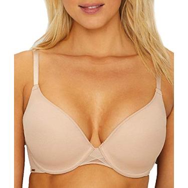 Imagem de Chantelle Sutiã feminino de cobertura total com costas suaves, Ultra Nude, 36D