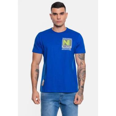 Imagem de Camiseta Onbongo Masculina Indust Azul Royal