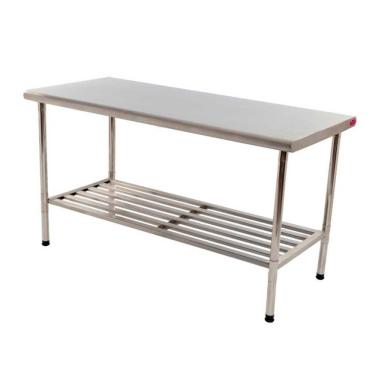 Imagem de Mesa Aço Inox 430 1,50x0,70 Multiuso - Imeca