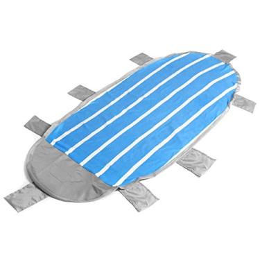 Imagem de WnewTools Tapete inflável de praia preguiçoso 210 x 95 cm Colchões de ar dobráveis acampamento piquenique viagem almofada de dormir