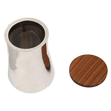 Imagem de Peneira de pó, Filtro de Farinha de Cacau de Aço Inoxidável da Peneira do pó de café Com Tampa da Noz para Cozinhar o Restaurante Em Casa