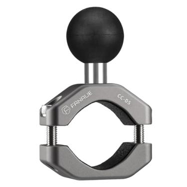 Imagem de FANAUE Base de parafuso em U para montagem de braçadeira de guidão com esfera de 2,5 cm tamanho B para trilho de 2,2 cm a 2,9 cm de diâmetro, compatível com suportes RAM B Size braço de soquete duplo