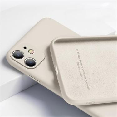 Imagem de Para oneplus 8 9 5t 6t 7 7t pro caso de silicone líquido macio tpu telefone capa para oneplus 5 6 7 10 pro 9 caso, creme branco, para oneplus 10 pro