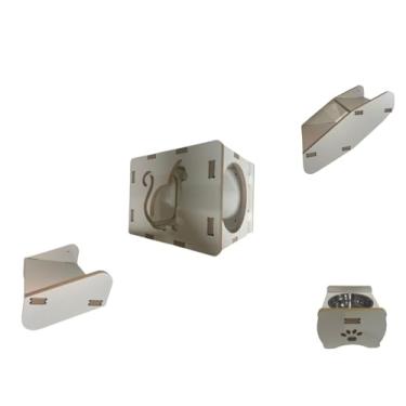 Imagem de Kit Nicho para gatos - Mdf - 5pçs