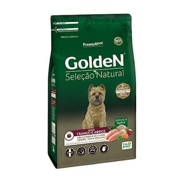 Imagem de PremieR Pet Golden Seleção Natural Ração Seca para Cães Senior Porte Pequeno Sabor Frango e Arroz 3kg