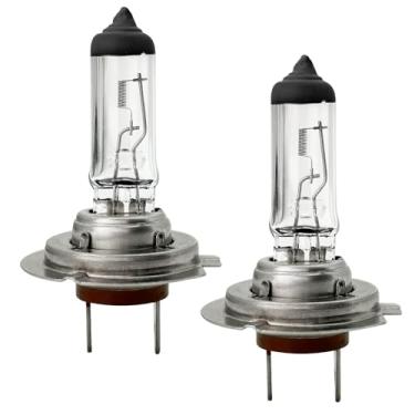 Imagem de Ladnum 2 peças de lâmpada de halogêneo para carro H7-55W, farol de halogênio alto ou baixo, lâmpada de neblina, lâmpada de quartzo feixe ultra-brilhante, acessórios de iluminação universal para