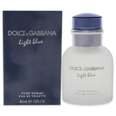 Imagem de Perfume Dolce And Gabbana Light Blue Para Homens 40ml Edt Spray