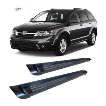 Imagem de Estribo Freemont Plataforma de Alumínio Preto - HOZZ