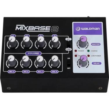 Imagem de Mixer de som waldman mb-8