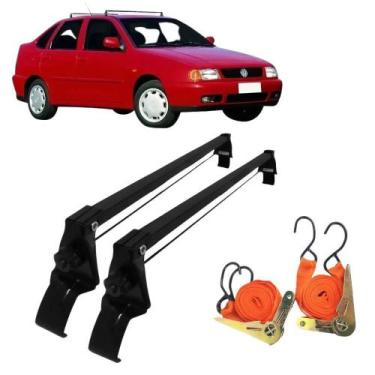 Imagem de Rack Teto Polo Classic 4 Pts 1995 A 2001 + 2 Cintas Catraca - Vhip