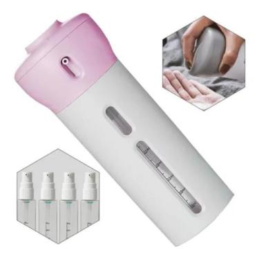 Imagem de Kit Para Viagem Porta Shampoo 4X1 Dispenser Portátil - Geral