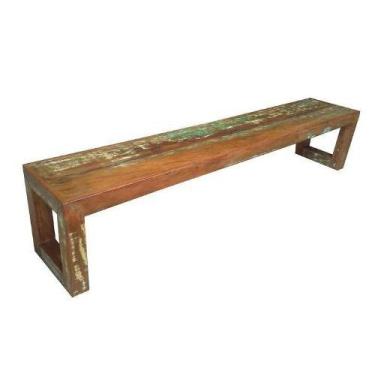 Imagem de Banco Mineiro Harpia Em Madeira De Demolição - Cód 1546 - Barrocarte