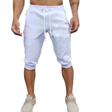Imagem de Shorts Bermuda Masculina Saruel Skinny Lisa Jogger Verão - DIAMANTE VE